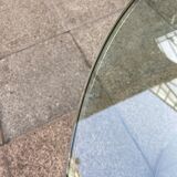 Glass coffee table - Giorgetto Giugiaro