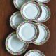 11 assiettes à dessert Raynaud vintage
