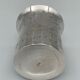 Timpani solid silver floral decoration 1900 poincon minerva