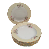 8 hollow plates L'Amandinoise