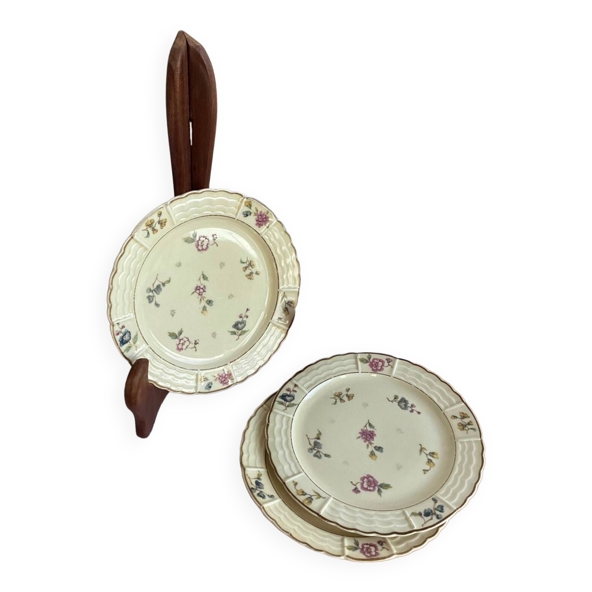Old Limoges A.Lanternier porcelain plates