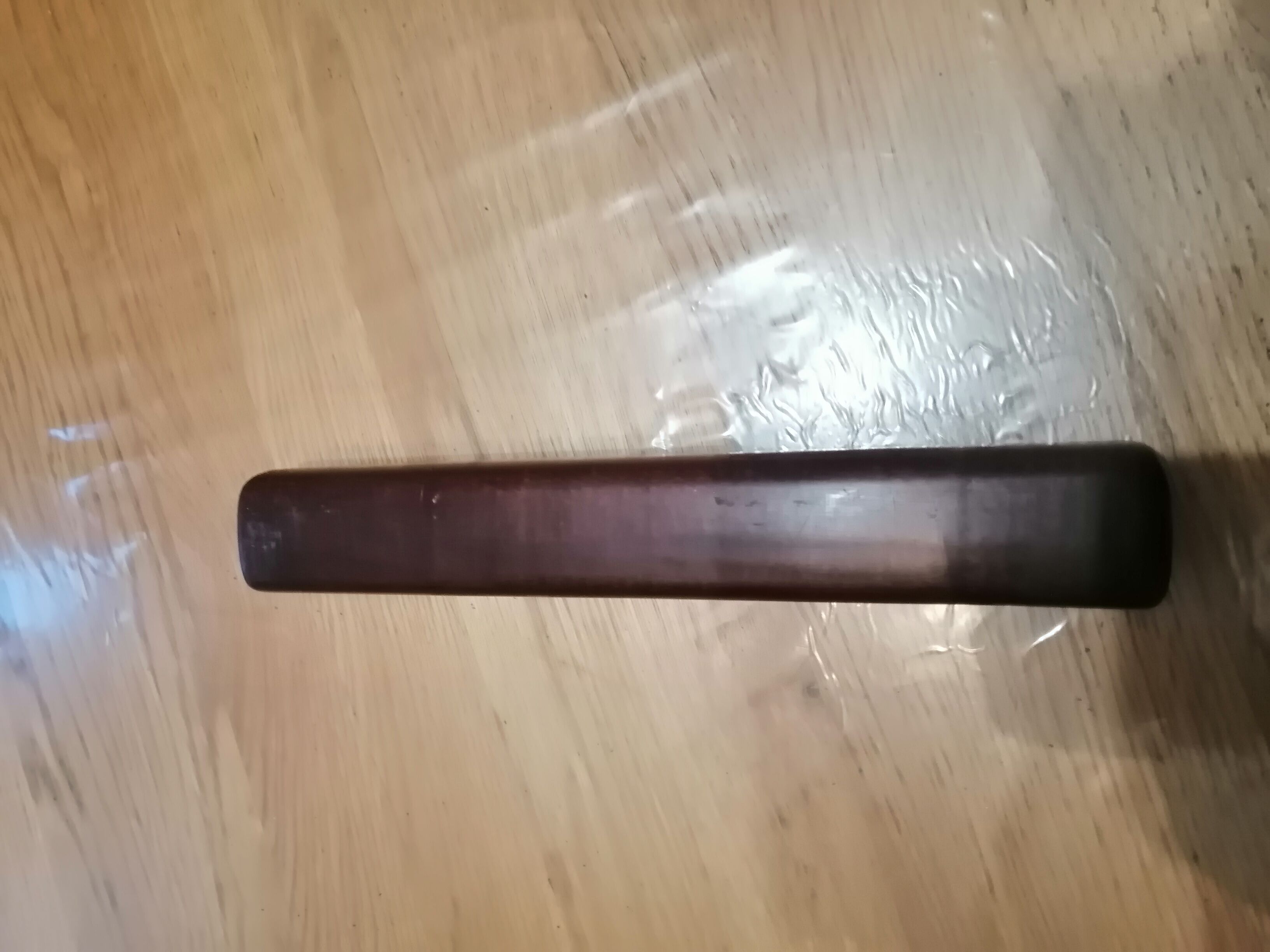 Ebony wooden pen storage box