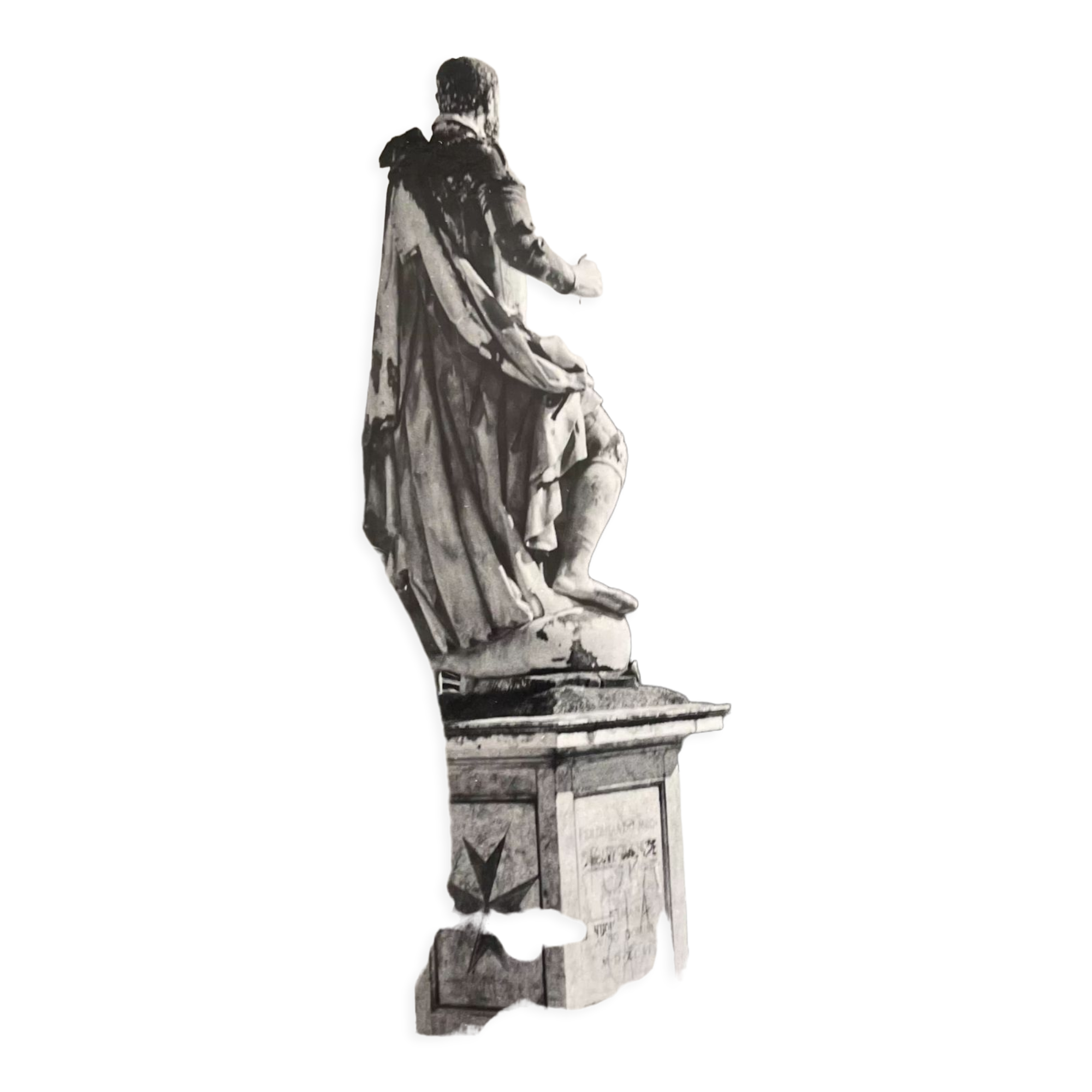 Photographie ancienne noir et blanche argentique début XXe