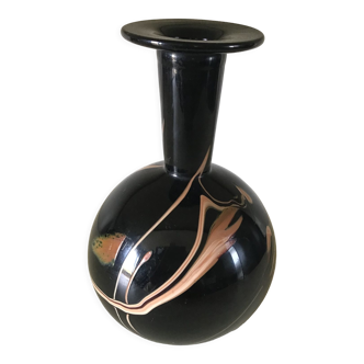 Blown glass vase from the former glassworks of Maure Vieil