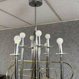 Sciolari (20th century): chandelier with eight lights