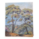 Tableau peinture mer Océan