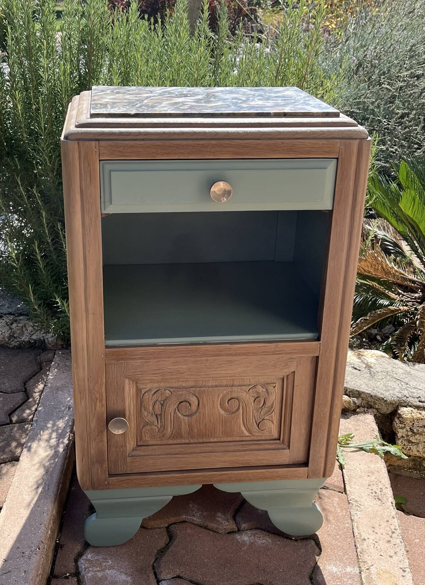 Art Deco bedside table