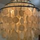 Grand lustre en nacre style Verner Panton années 60