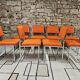 Lot de 8 chaises fauteuil 1970"