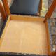 6 scandinavian chairs vintage beech and skai