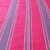 Vintage Basque tablecloth vermilion 170X140 and 5 towels