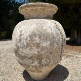 Terracotta pottery jar