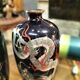 Paire de vases japonais émaillés