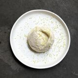 6 Small plates / dessert plates - in enamelled stoneware