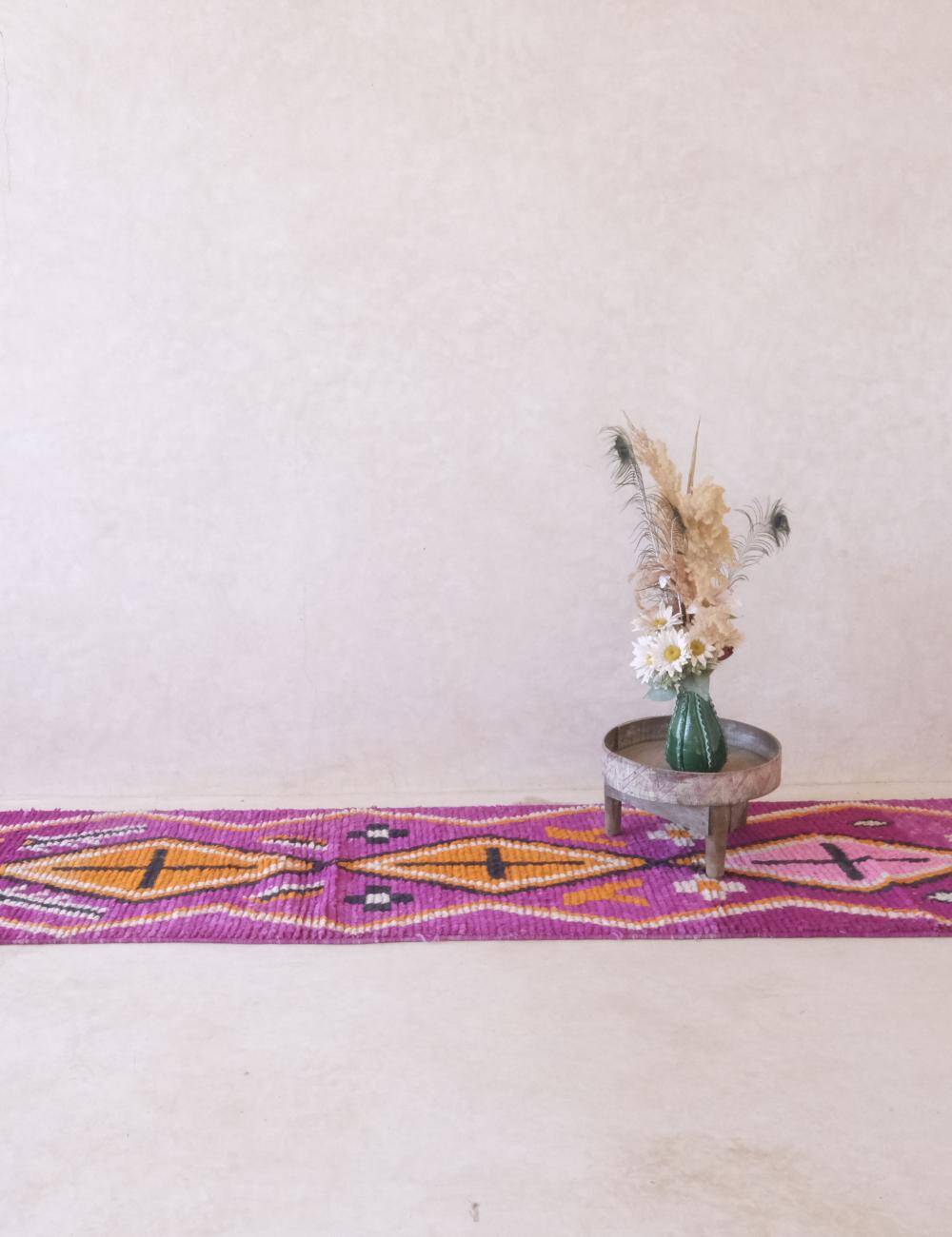 Berber Runner Rug - 505 x 79 cm