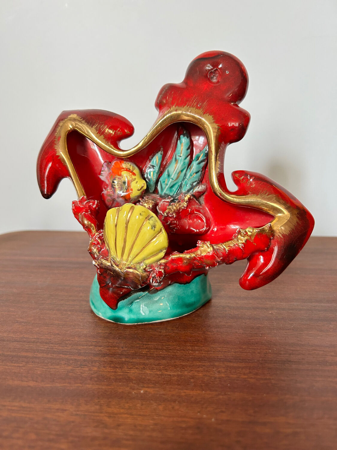 Vallauris ceramic lamp from the 60s