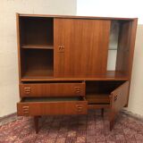 Vintage 60-year storage furniture silver