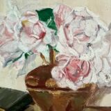Still life on wood.