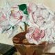 Nature morte sur bois.