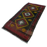 Vintage turkish kilim rug 96 x 50 cm