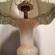 Alabaster desk lamp
