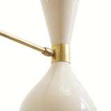 Moonlight Chandelier White 3 Arms