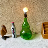 Blown glass rabbit's foot from Biot, France, vintage design from the 1960s.