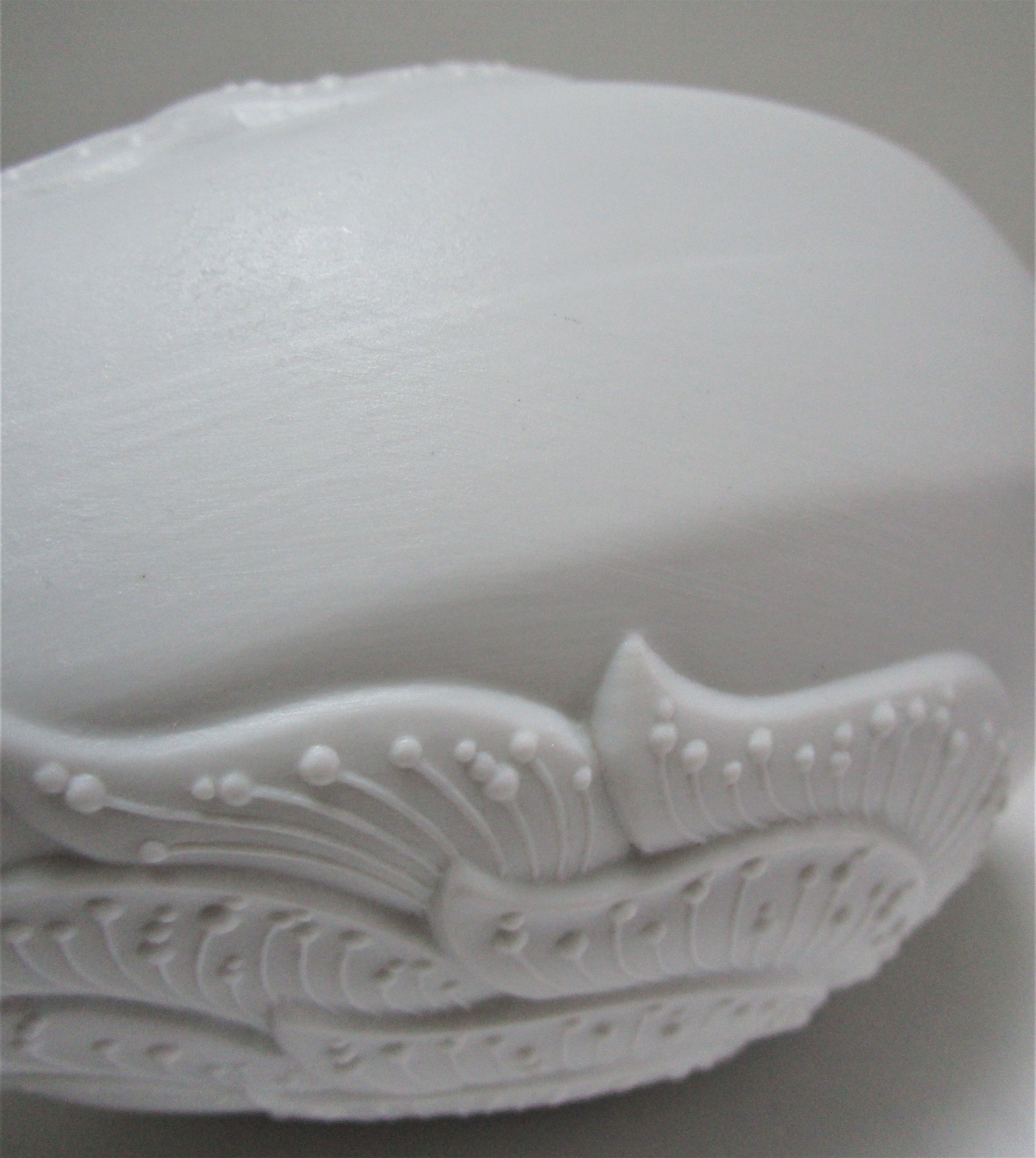 Porcelain vase biscuit Manfred Frey for AK Kaiser vegetable decoration