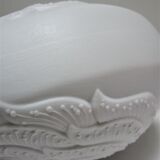 Porcelain vase biscuit Manfred Frey for AK Kaiser vegetable decoration