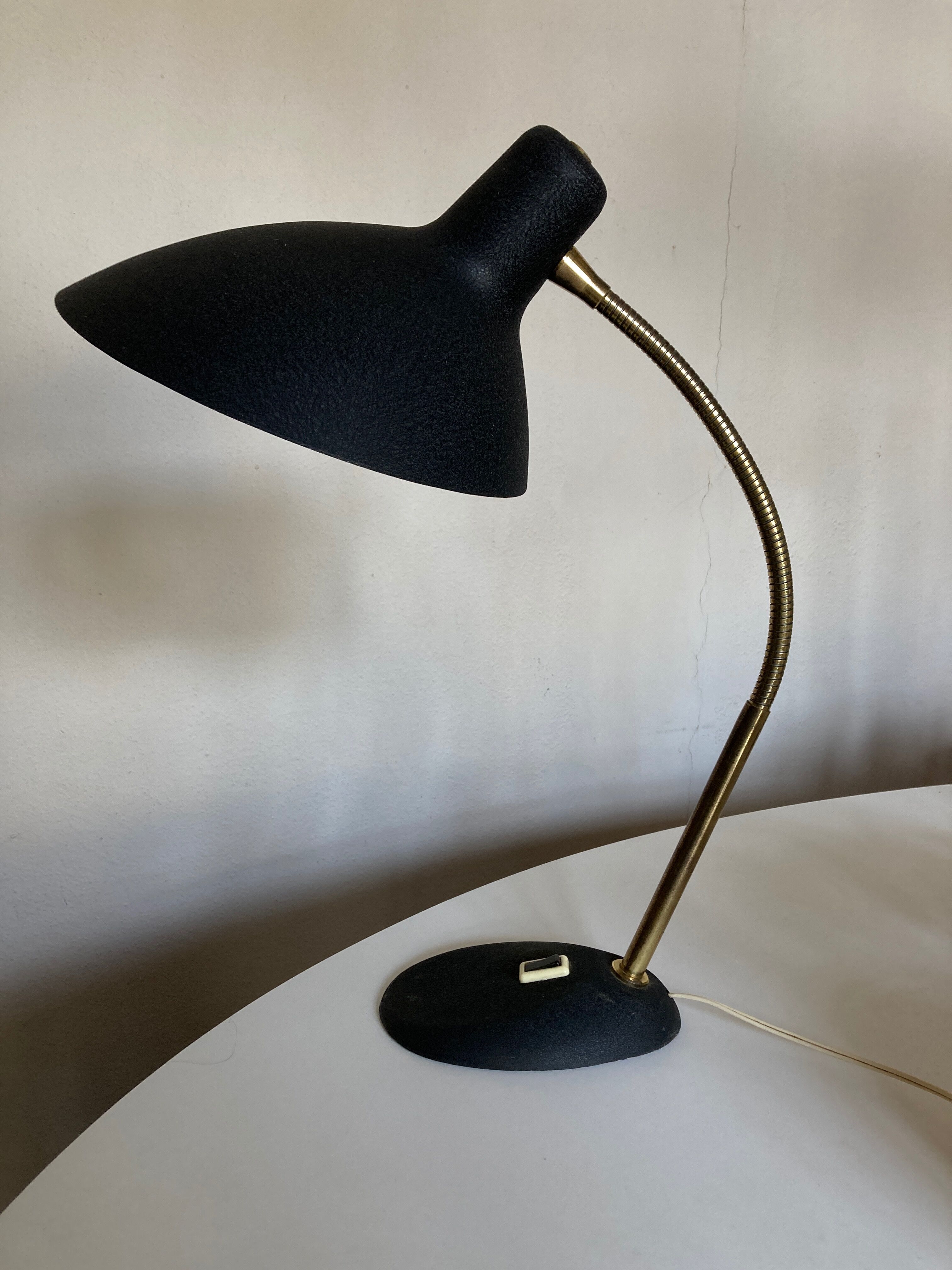 Desk lamp Jean Boris Lacroix mid century modern 1950