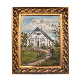 Painting "Manor house"