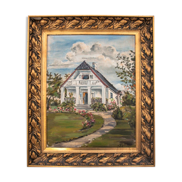 Painting "Manor house"