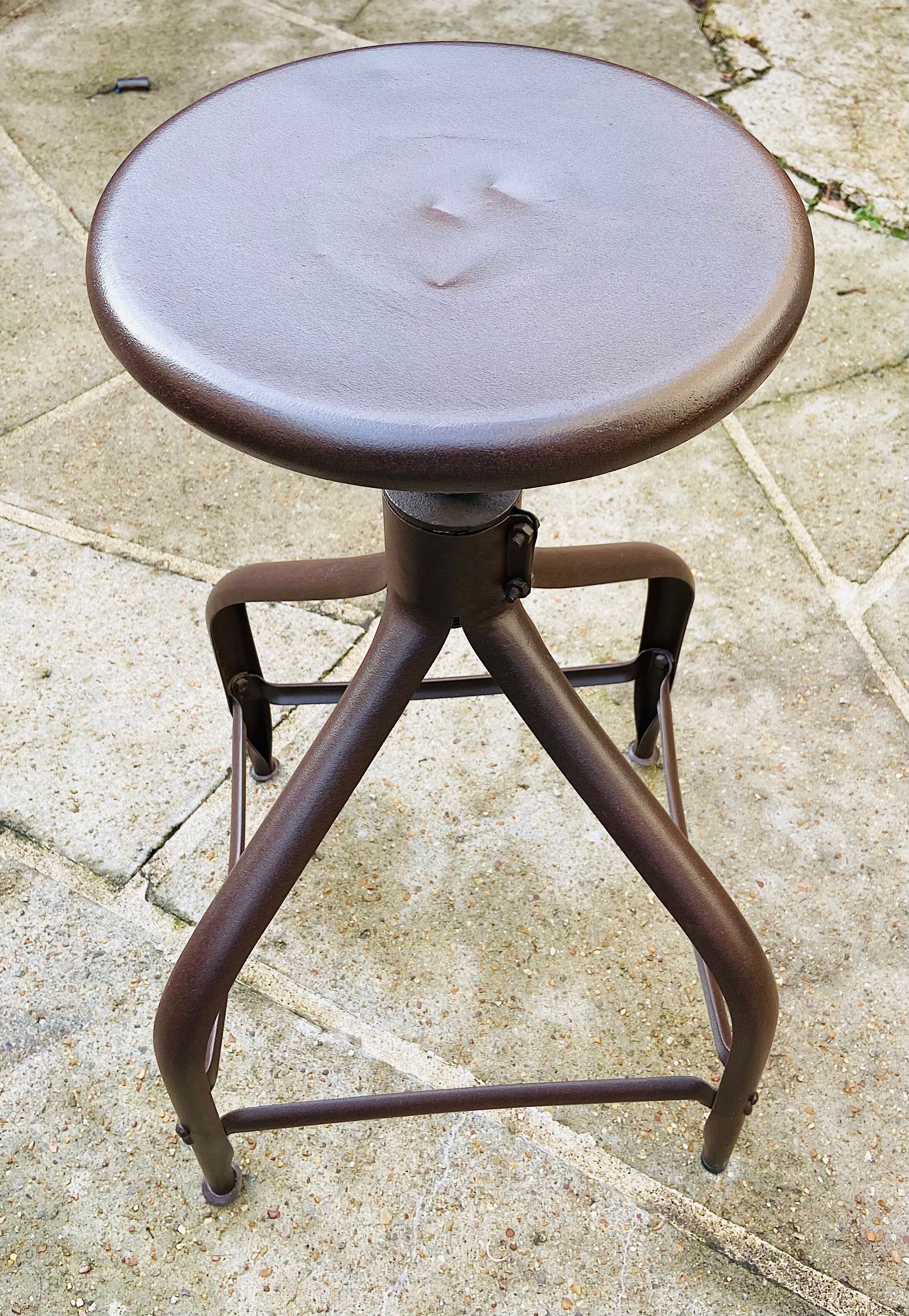 Industrial screw stool Nicolle 50