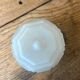 Vintage Art Deco frosted glass globe table lamp