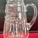 Baccarat pichet broc à eau en crislal estampillé modèle piccadilly 22,5 cm