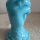 Antique Blue Opaline Hand Vase – Portieux Vallerysthal