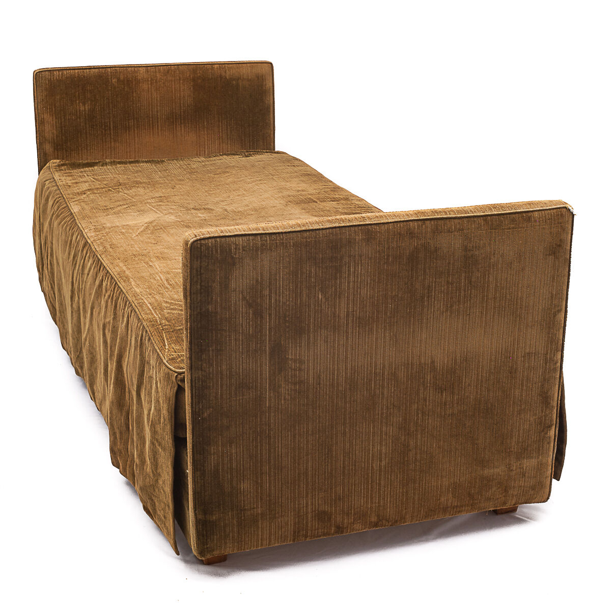 Vintage velvet bench/daybed,1960