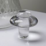 Engraved crystal carafe model "Alhambra" Baccarat from the years 1900-1920.