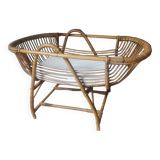 Rattan cradle
