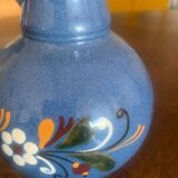 Seelsheider blue ceramic pitcher