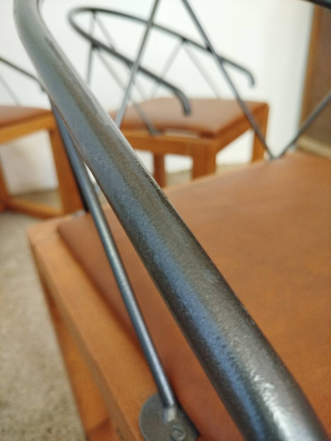 3 Post Modern armchairs