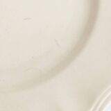 Plates in Terre de Fer earthenware from Sarreguemines