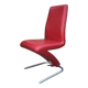 Purple cantilever armchair in tubular steel and upholstery fabric from the 1970s Mid-Century.