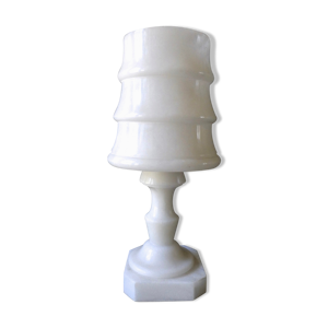 Lampe graphique en marbre