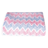 Vintage Kantha "Bengal Chevron" Blue and Red
