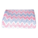 Vintage kantha "Bengal Chevron" bleu et rouge
