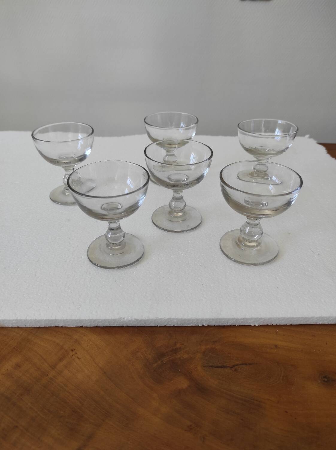 Antique glass bowls