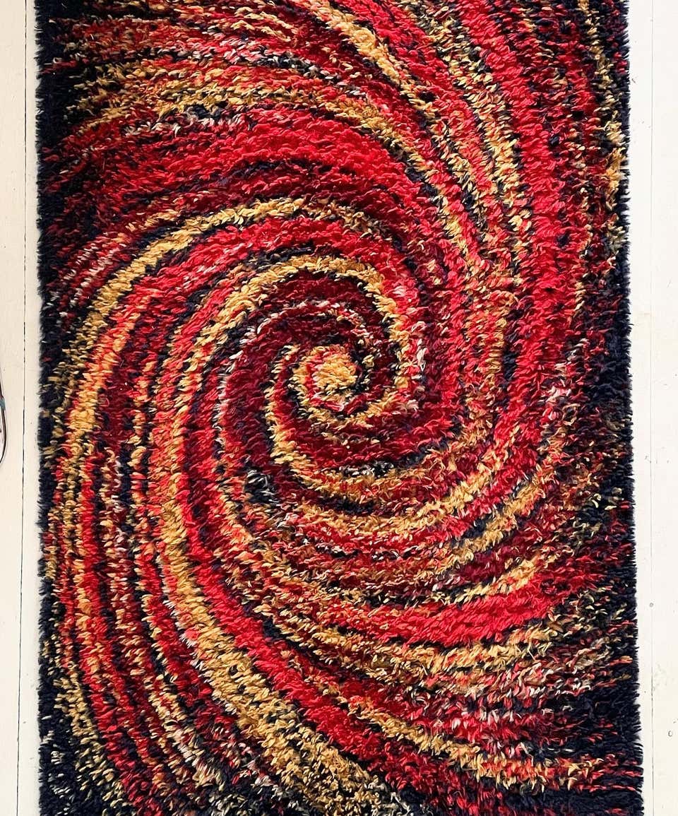 Colorful wool rug by salewa, germany, 1970s