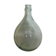 Dame jeanne en verre à reflet bleu clair