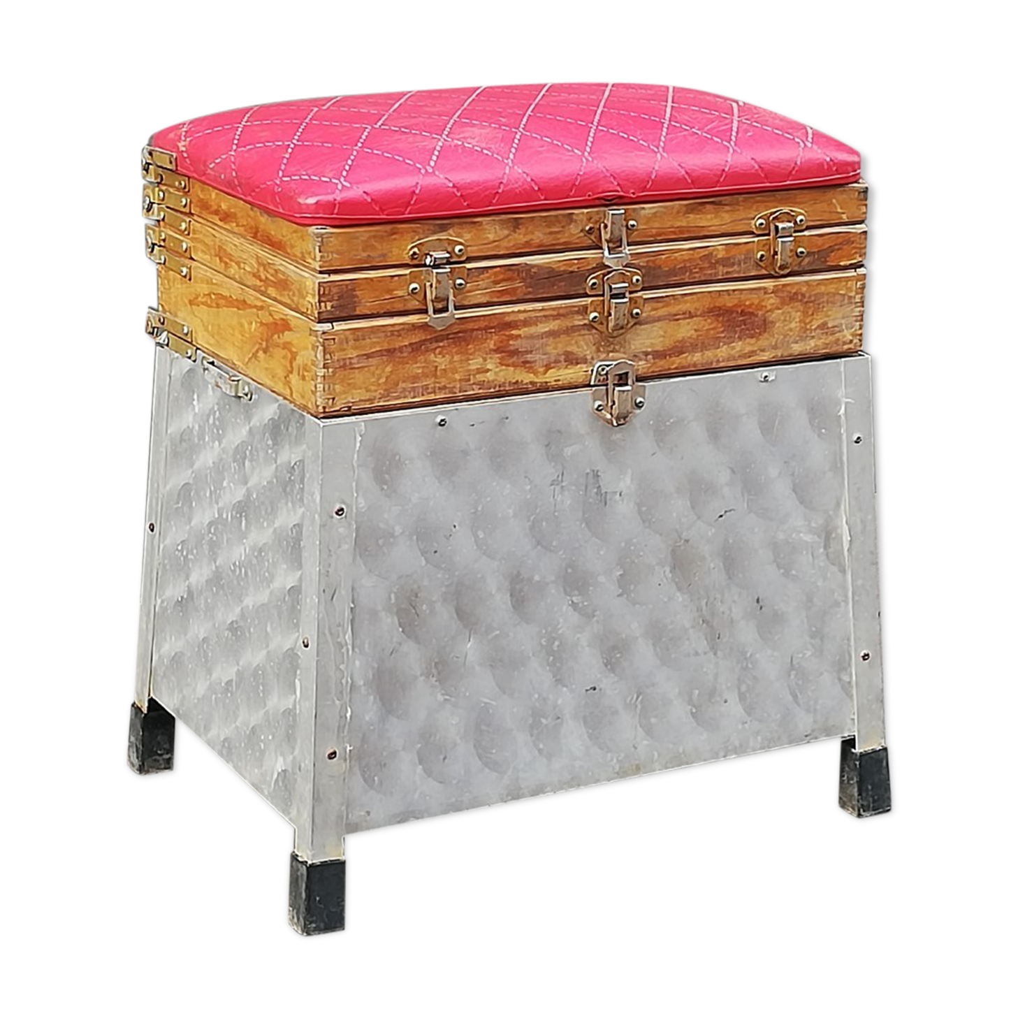 Vintage 70s fisherman's stool